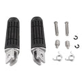 Set of 2 Front Foot Pegs for Yamaha YZF R6 R1 (1999–2009)
