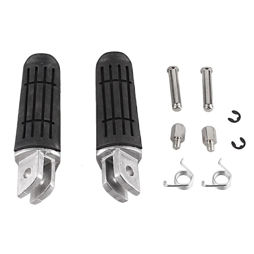Set of 2 Front Foot Pegs for Yamaha YZF R6 R1 (1999–2009)