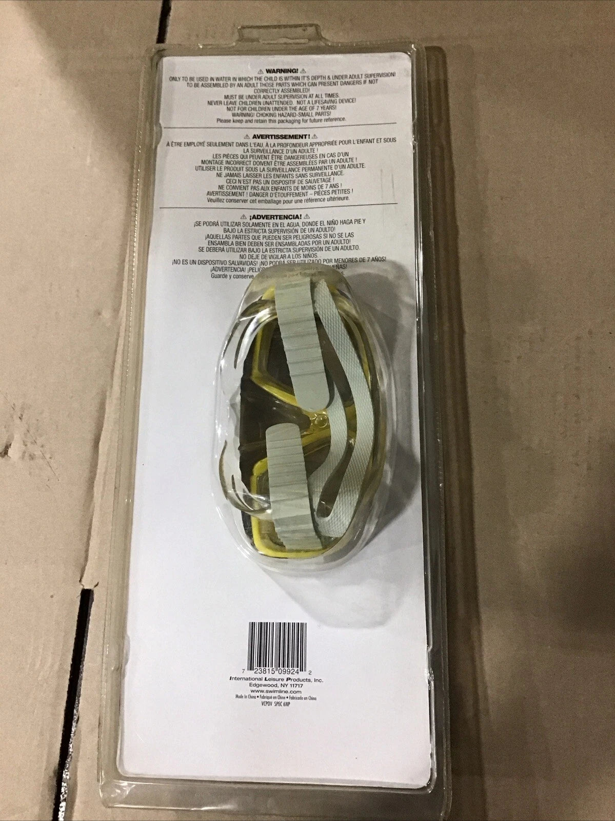 Thermotech Mask for Solstice Swimline Youth Size 9924