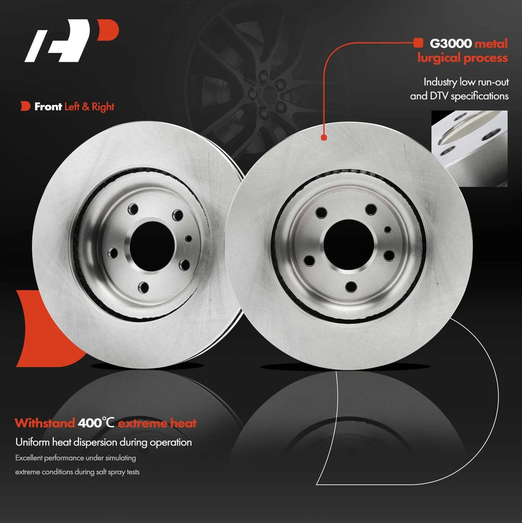 Front Disc Brake Rotor for Ford Explorer, Flex, Taurus, Lincoln MKT (2011-2019)