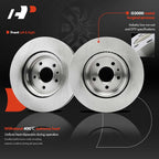 Front Disc Brake Rotor for Ford Explorer, Flex, Taurus, Lincoln MKT (2011-2019)