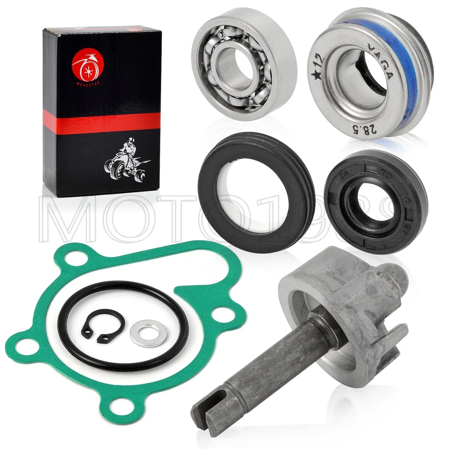 Water Pump Seal Impeller for Yamaha Grizzly Kodiak 400/450 (2000–2017)