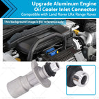 Aluminum Engine Oil Cooler Pipe for Land Rover LR4 Range Rover Sport (2010–2016)