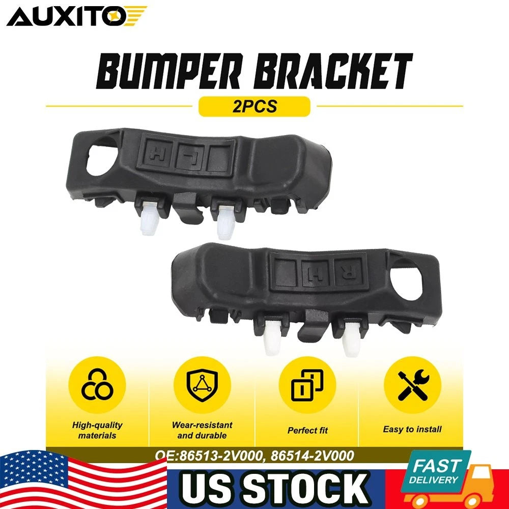 Front Bumper Bracket Pair for Hyundai Veloster (2012–2017)
