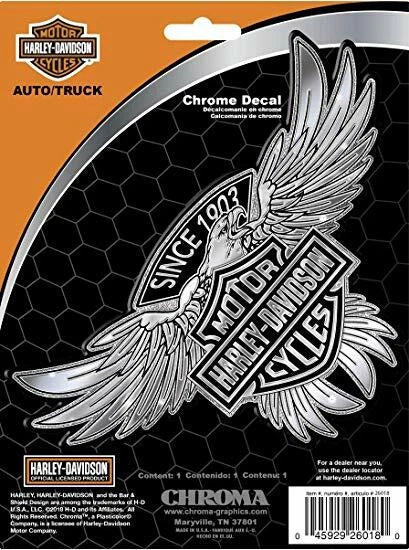 Chroma 26018 Classic Decal for Harley Davidson