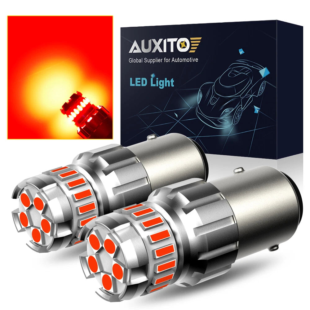 Set of 4 LED Tail Stop Brake Turn Signal Bulbs