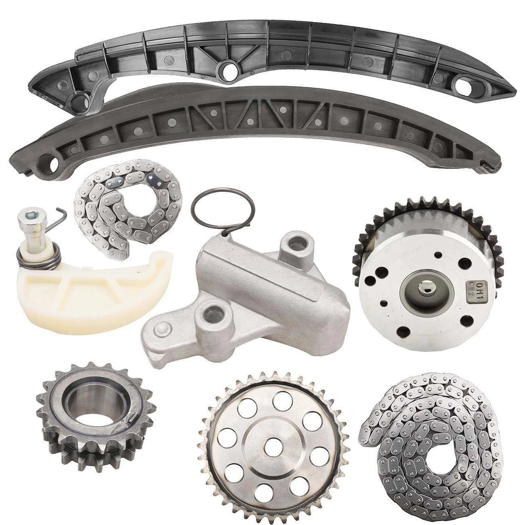 9PCS Camshaft Adjuster Timing Chain Kit for VW Jetta Tiguan Golf 
