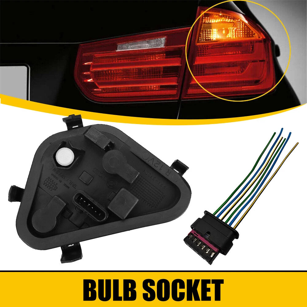 Passenger Right Rear Tail Light Bulb Socket for BMW 320i 328i 335i (2012â2015)
