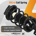 2X Front Struts w/ Coil Springs for Ford Focus (2000–2005)