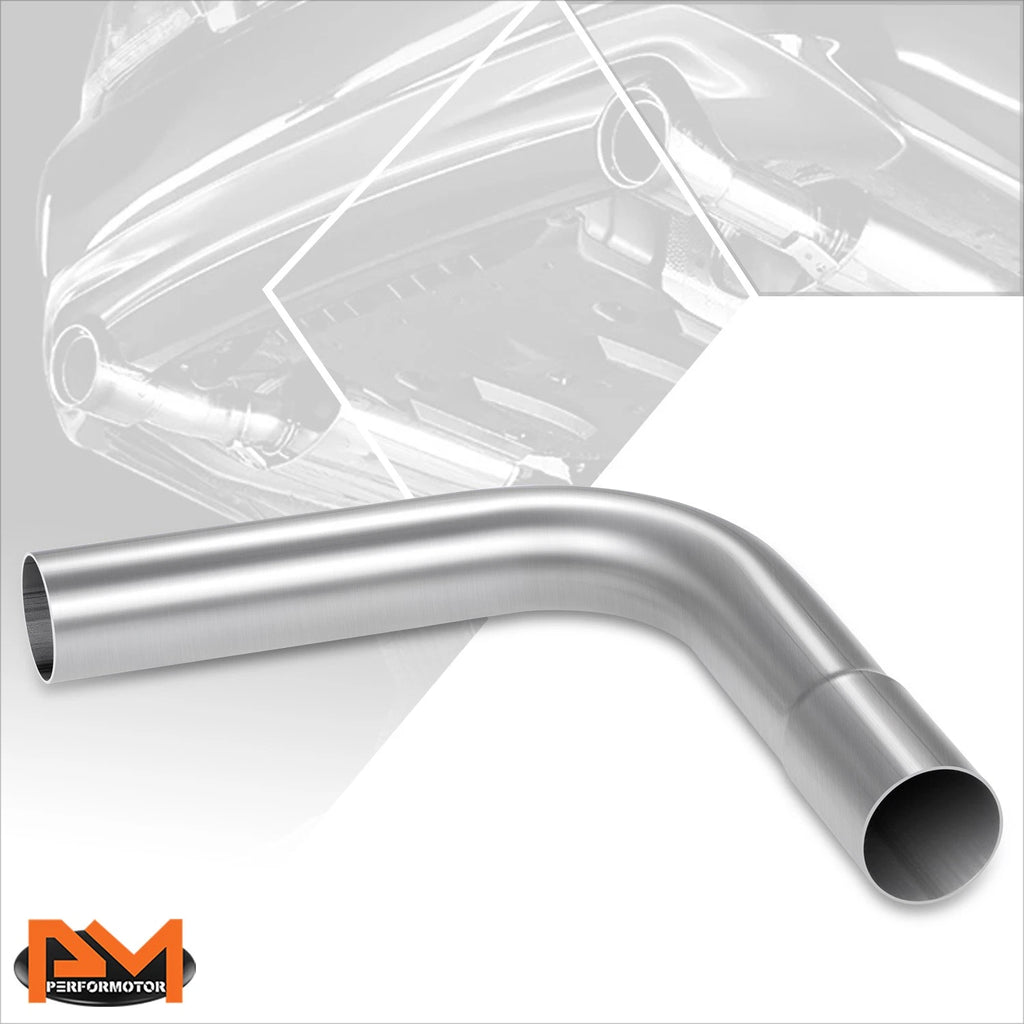 2" OD Mild Steel 90 Degree Slip Fit Exhaust Bend Pipe for Custom Applications