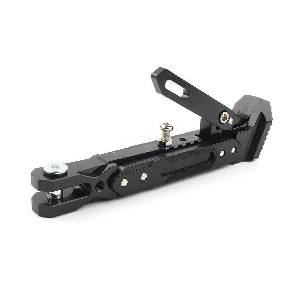 Adjustable Kickstand Foot for Motorcycle (Non-slip, Stainless Steel)
