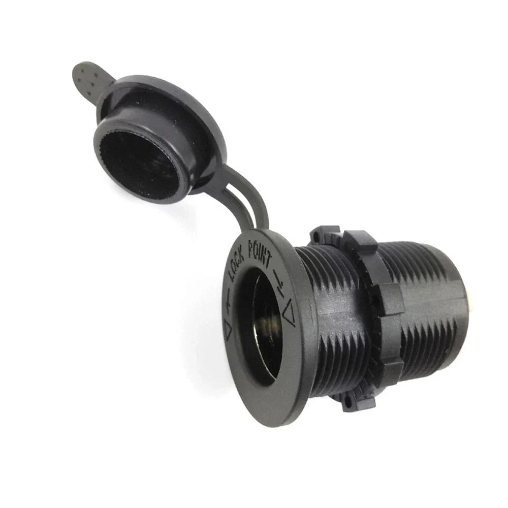 12V Cigarette Lighter Socket Power Outlet for Car Motorcycle ATV