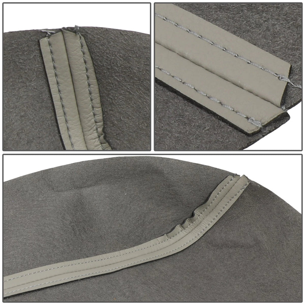 Microfiber Leather Armrest Center Console Lid Cover for Honda Pilot (2009–2015)