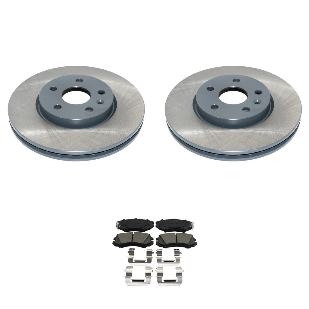 DuraGo Front Rotors & Bosch QuietCast Ceramic Pads Kit for Saab 9-5 (2000–2009)