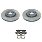 DuraGo Front Rotors & Bosch QuietCast Ceramic Pads Kit for Saab 9-5 (2000–2009)