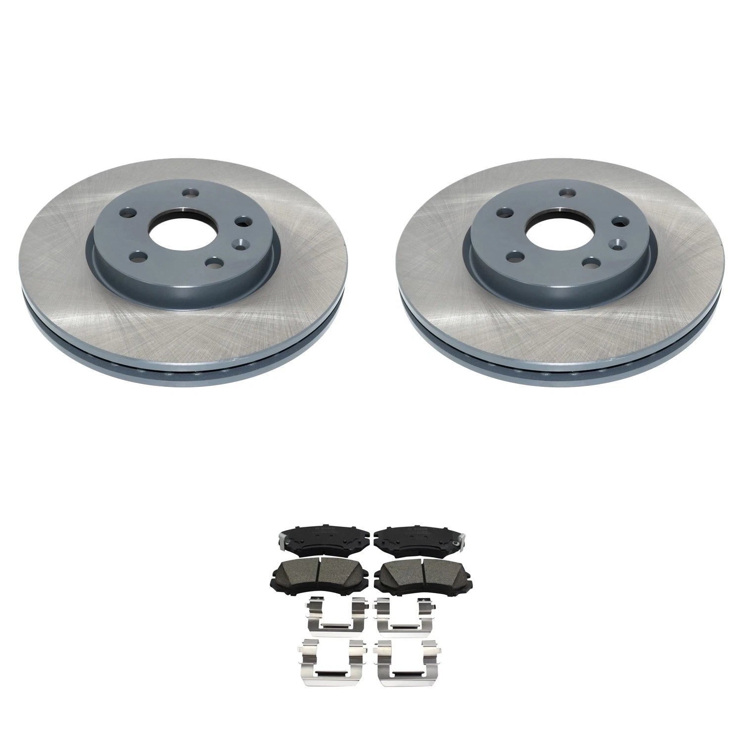 DuraGo Front Rotors & Bosch QuietCast Ceramic Pads Kit for Saab 9-5 (2000–2009)