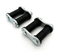 Front Leaf Spring Shackles 2 Inch Width Replacement for Hot Rod (Universal)