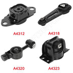 Set of 4 Engine Motor Mounts for Nissan Versa (2007–2012)