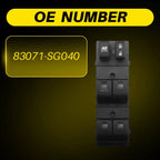 Front Left Master Power Window Switch H for Subaru Forester (2014–2016) 83071-SG040
