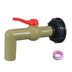 IBC Water Tank Extension Faucet Nozzle with 32mm Angled Outlet