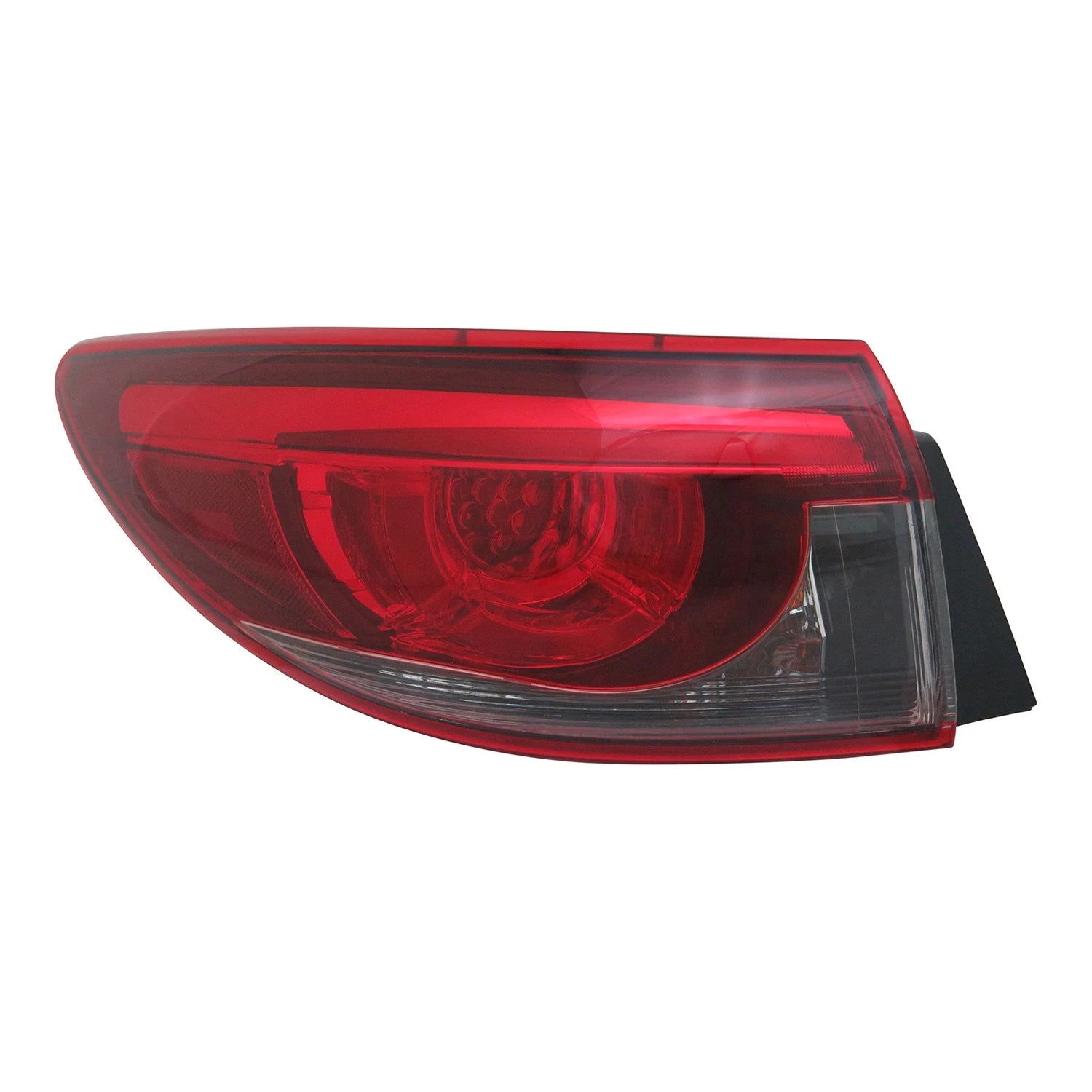 Replacement Driver Side Outer LED Tail Light Assembly for 2016-17 Mazda Mazda 6