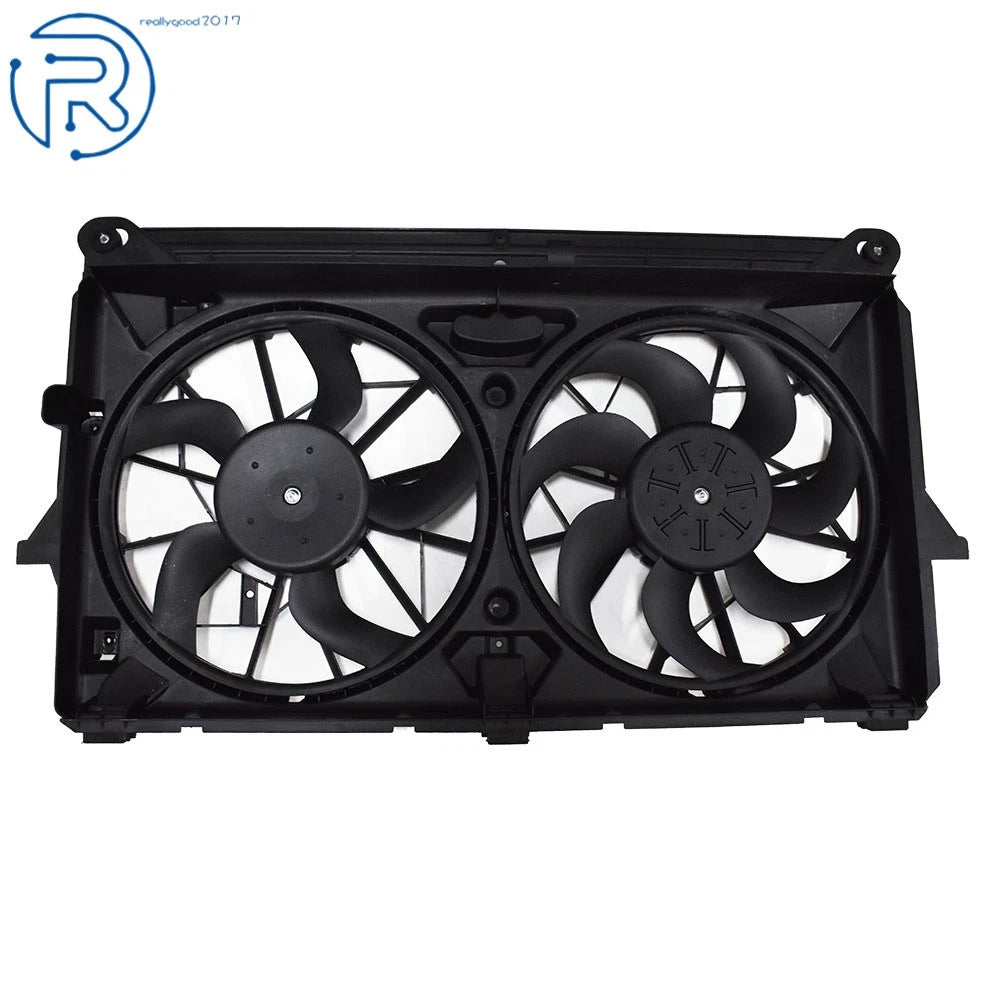 Radiator Condenser Cooling Fan Assembly for Chevrolet Silverado 