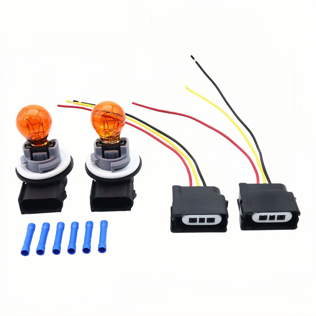 2X Sockets + Bulbs + Connectors Kit for Ford Flex Focus Freestar Ranger Taurus