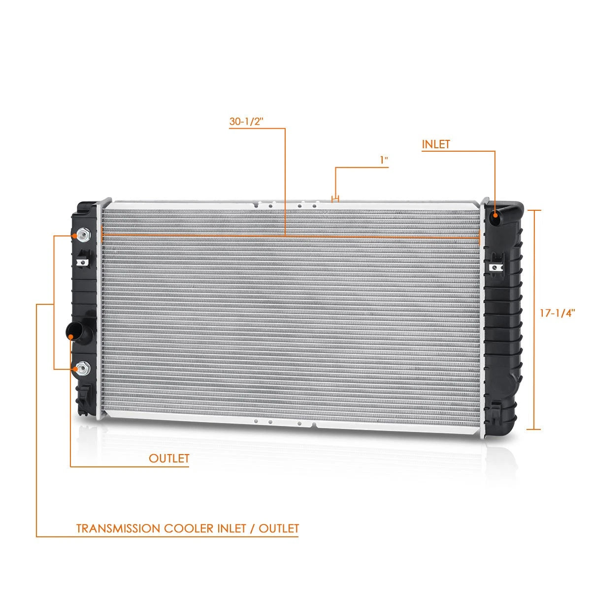 Gloss Front Bumper Body Kit Lower Spoiler Lip for Mercedes C-Class (2012–2014)
