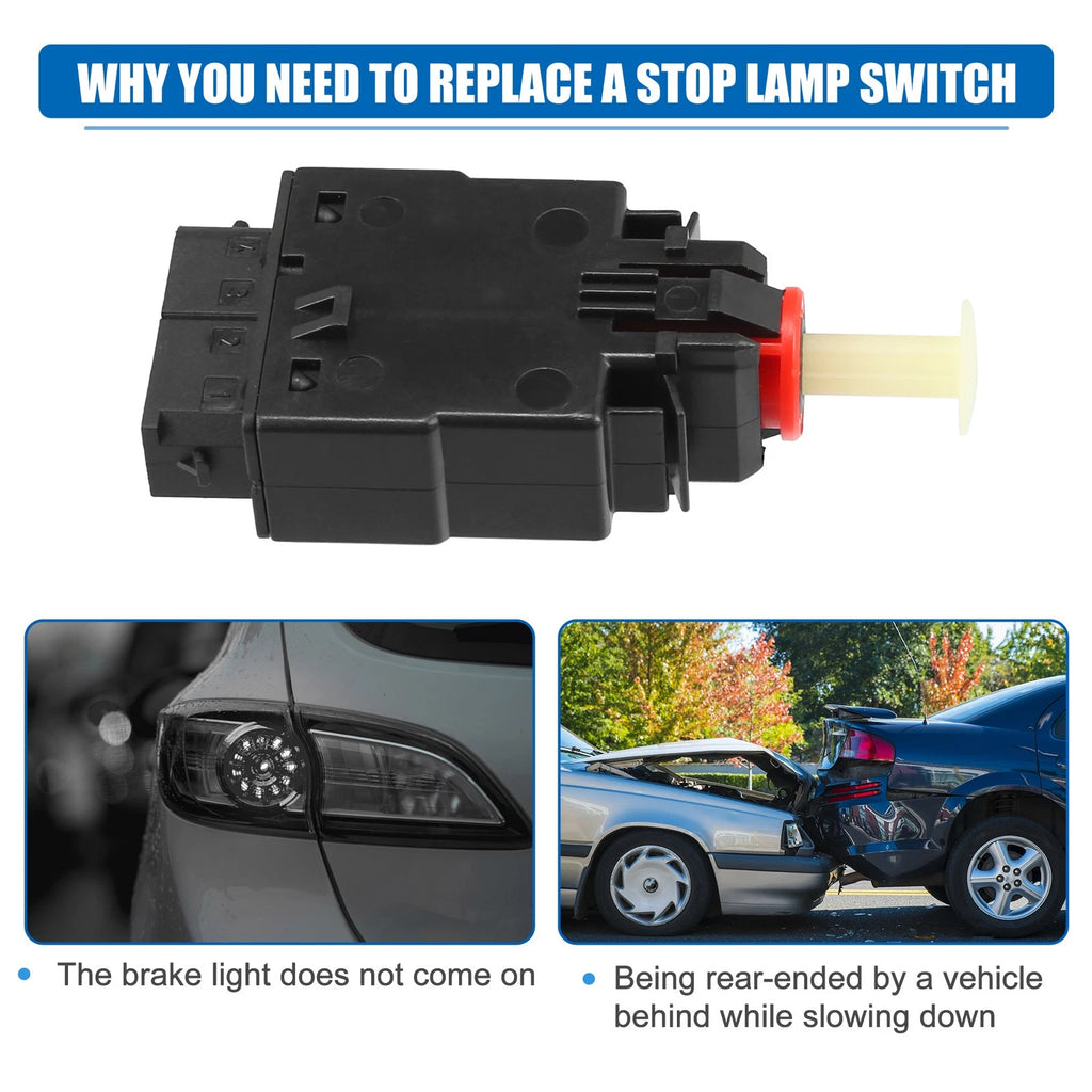 Set of 1 Stop Lamp Switch for BMW 525i (1989–1995) No. 61318360417