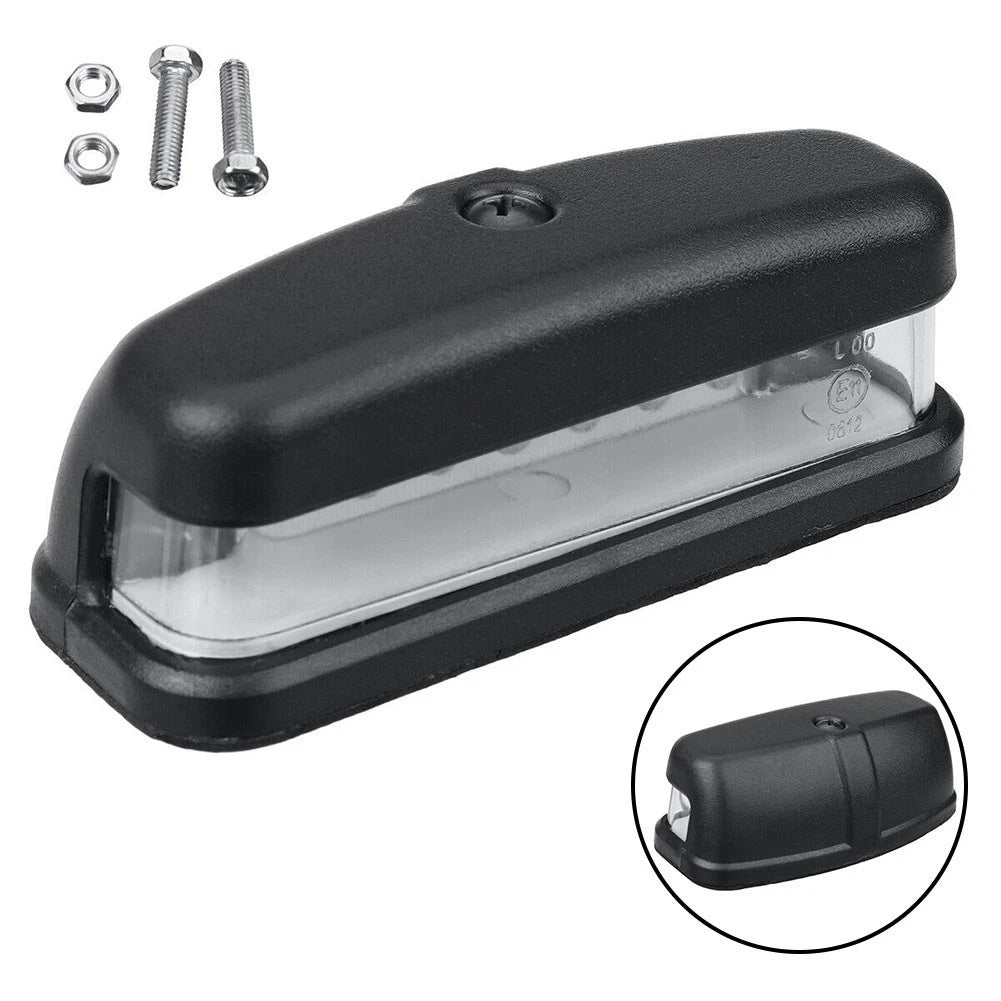 Truck Number Plate Light for Most Trucks (Low Power, Clear Lens)