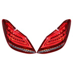 Set of 2 LED Tail Lights for Mercedes Benz W205 C-Class (2019–2021)