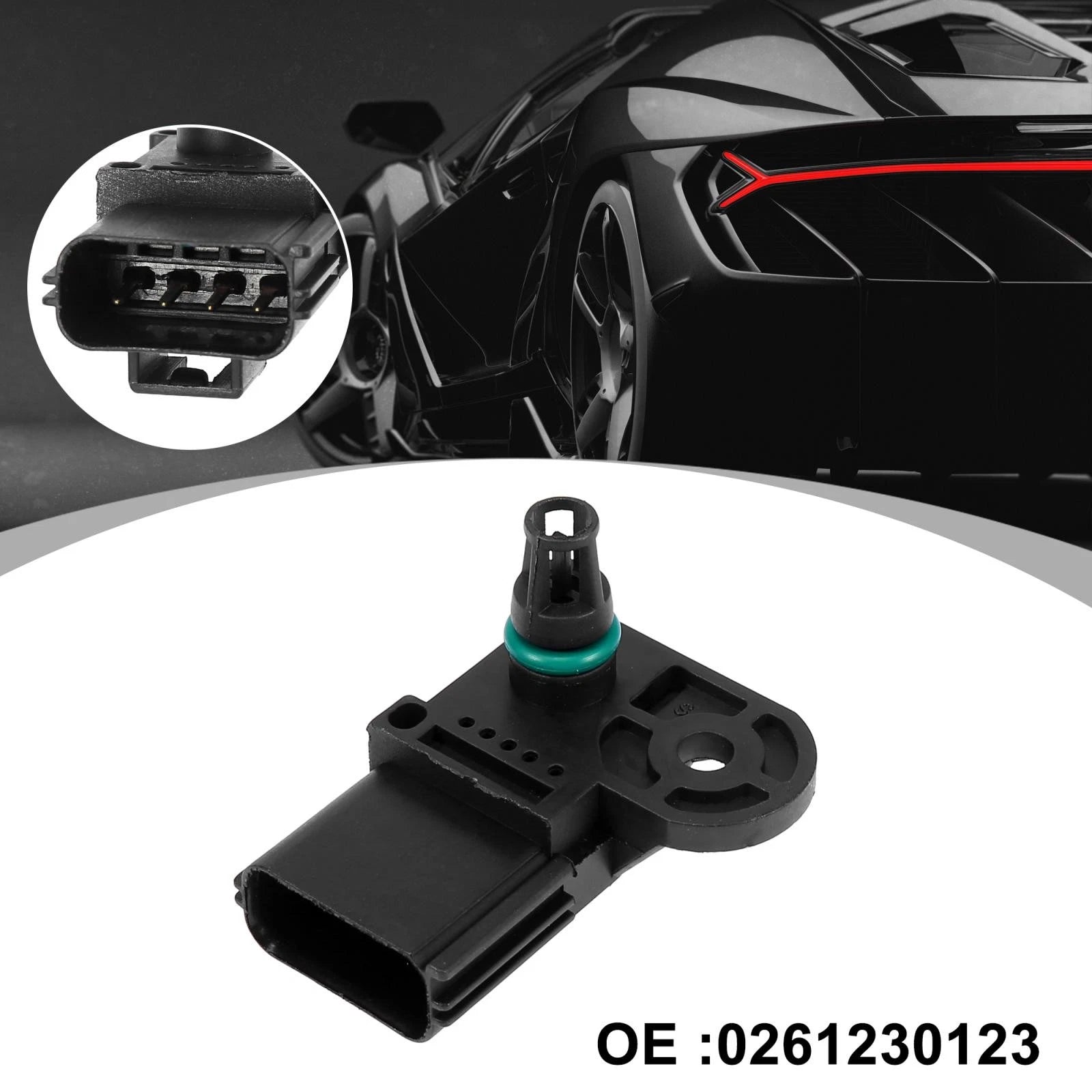 Manifold Absolute Pressure Sensor for Mazda Ford Escape (2001–2007) 4S4G-9F479-AA