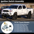 Ignition Lock Cylinder with 2 Keys for Toyota Tacoma (2005–2015) No.450202216