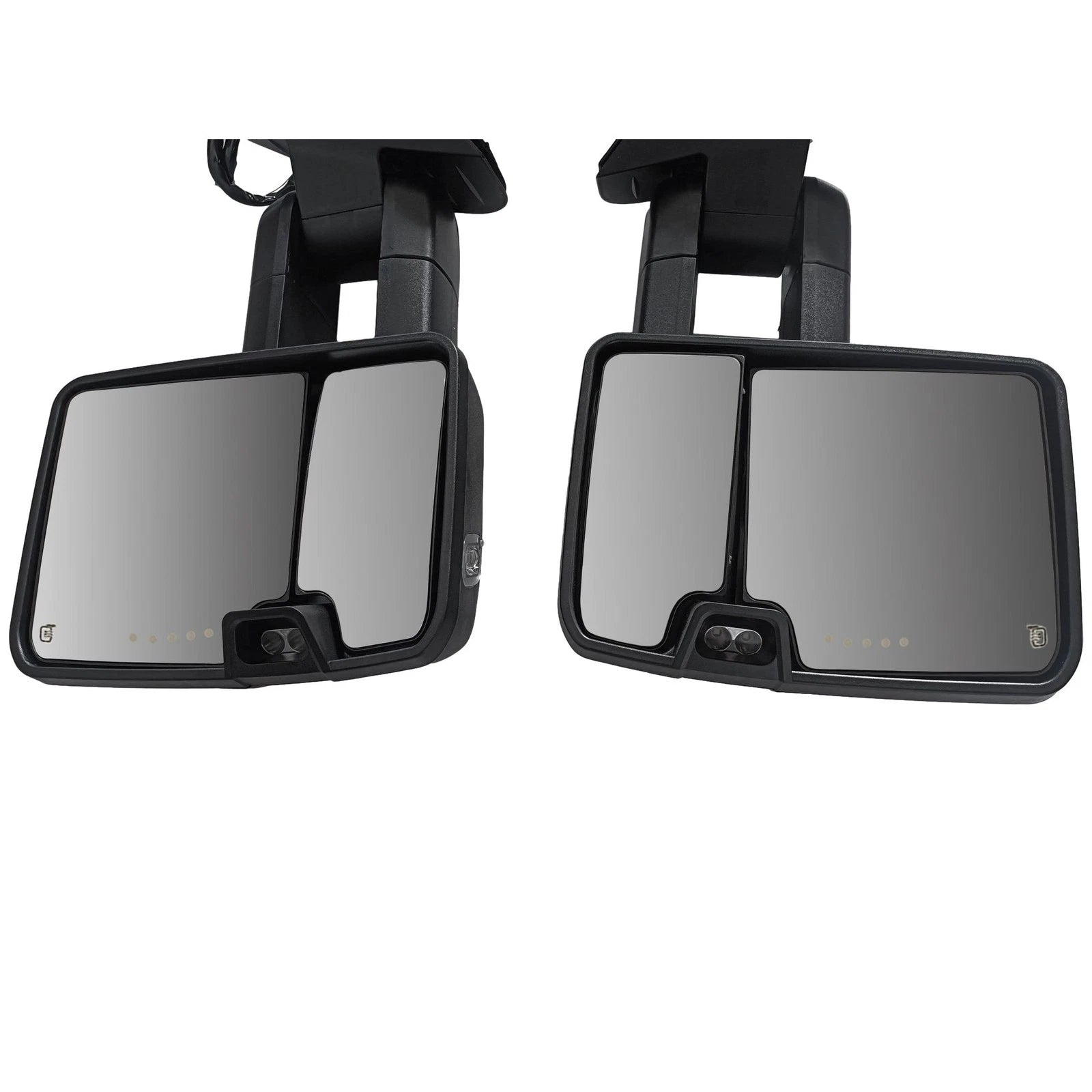 Pair Tow Mirrors for Chevy Silverado GMC (2014–2019) Power Heated Signal