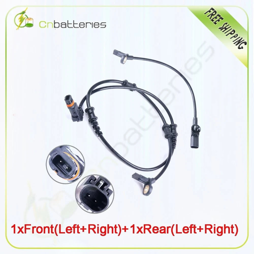 2X Front ABS Wheel Speed Sensor for Mercedes-Benz ML550 (2008–2011)