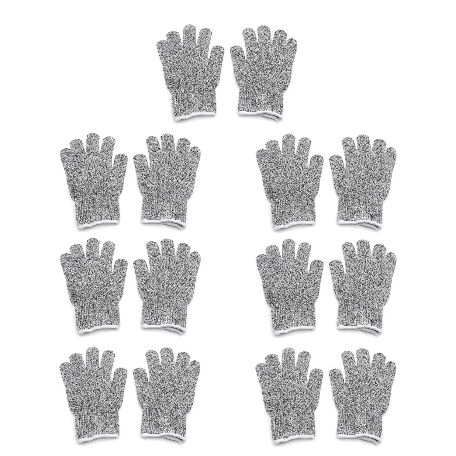 7 Pair Cut Resistant Gloves for Meat Cutting Gardening Wood Carving