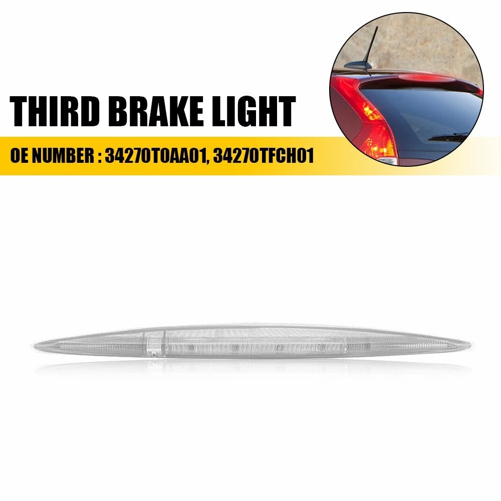 Rear High Mount 3rd Brake Light Lamp for Honda CR-V (2012–2016) Red Sealed