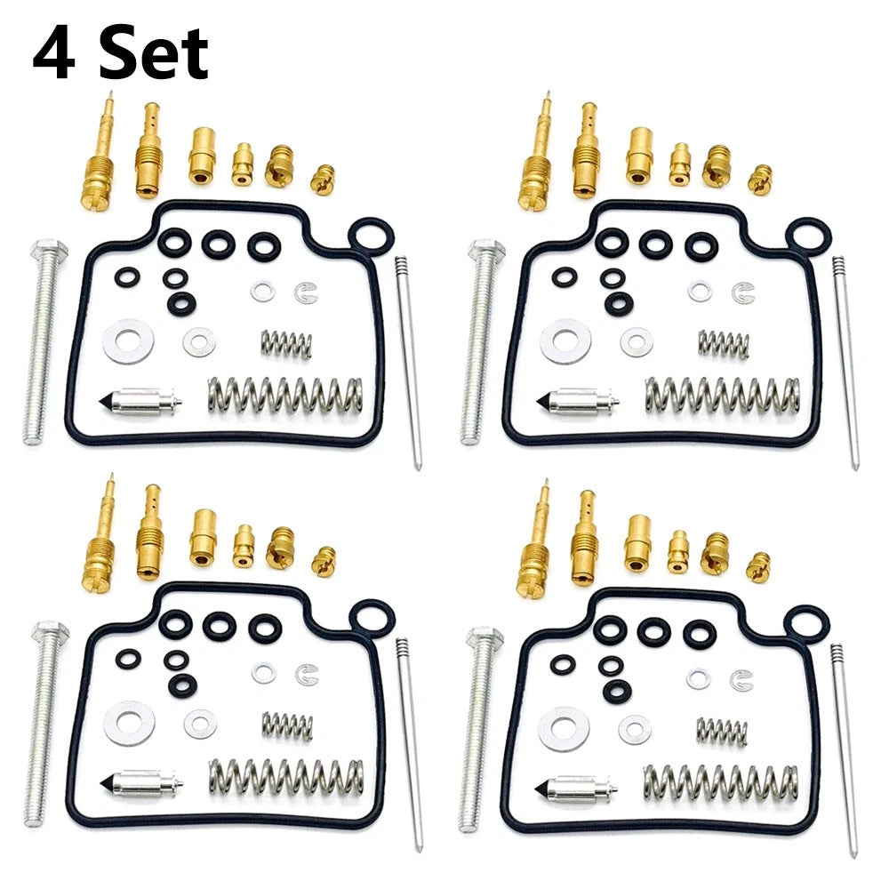 4X Carburetor Repair Rebuild Kit for Honda Foreman 450 TRX450 (1998–2004)