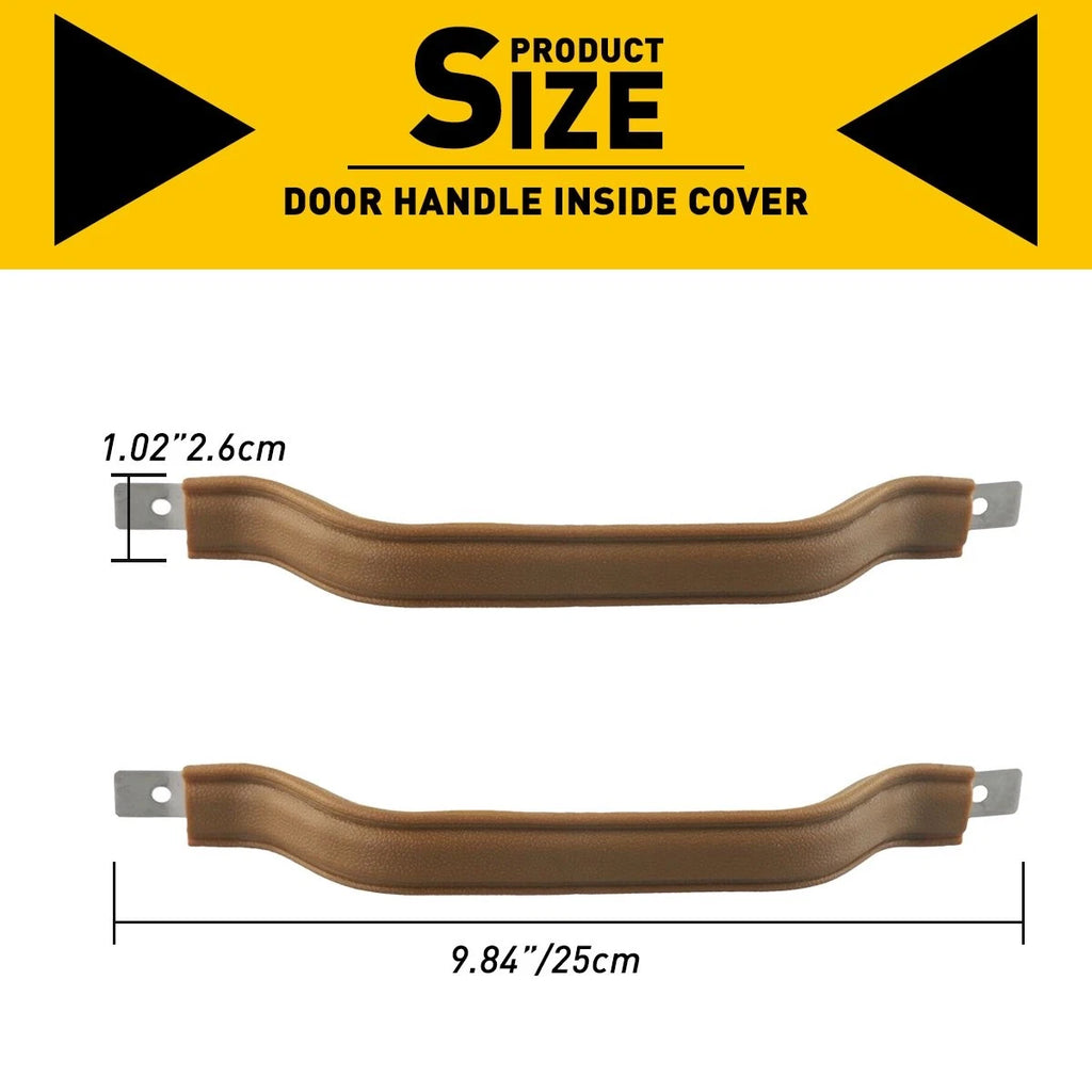Set of 2 Door Pull Strap Handles for Jeep YJ (1987–1995)
