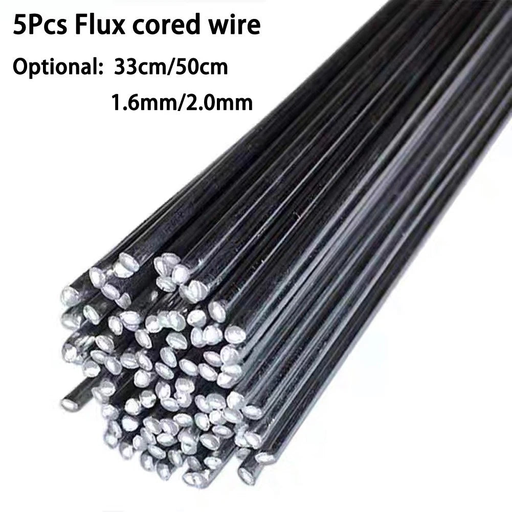 5Pcs Aluminum Welding Rods Flux Cored Wire 1.08/1.64ft for Automotive Repair