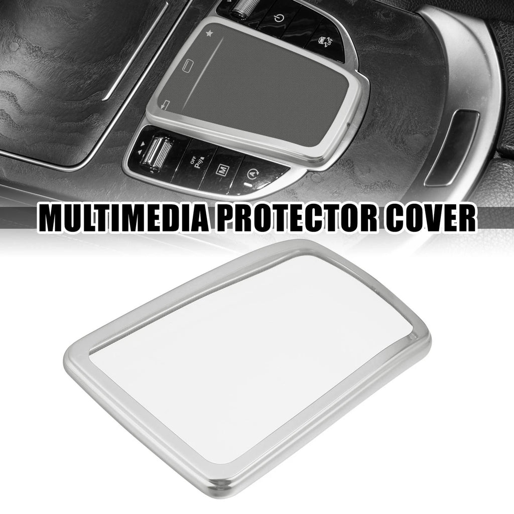 TPU Media Multimedia Protector Cover for Mercedes-Benz GLC (2016–2019) Silver