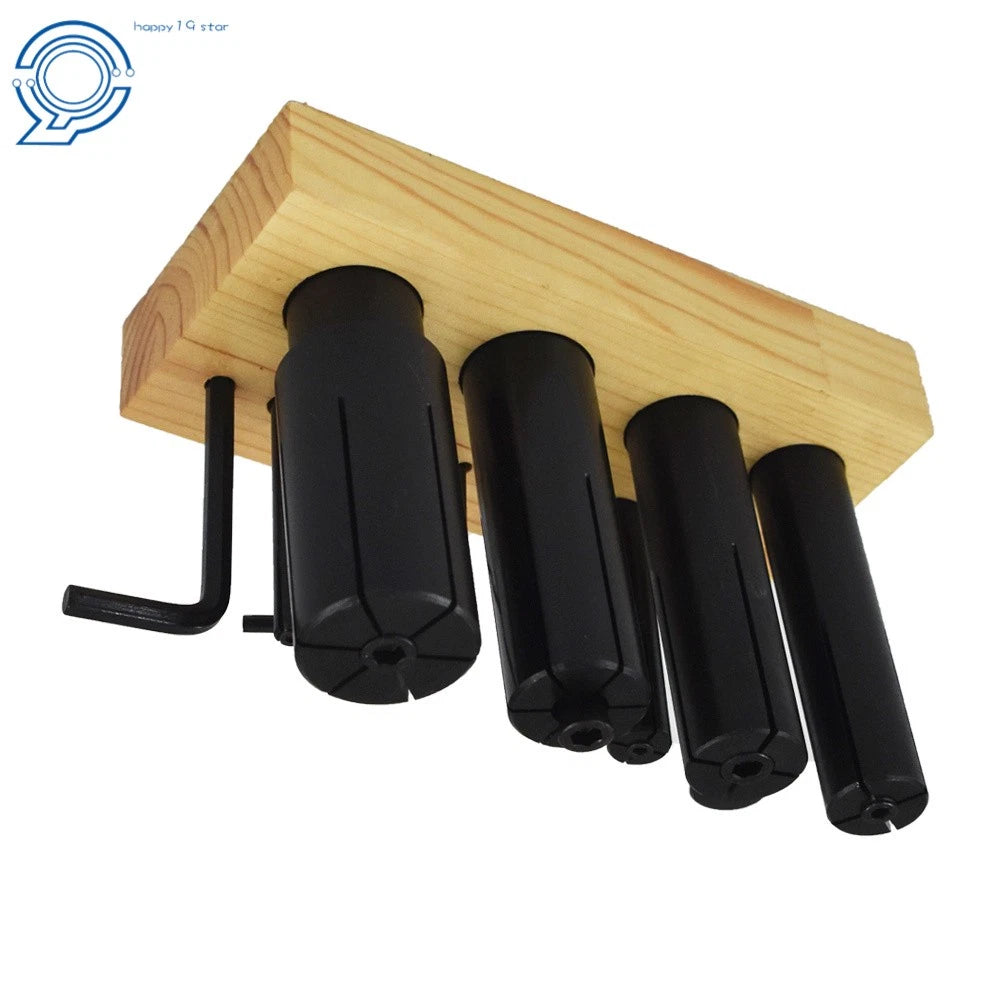 Set of 8 Expanding Arbors Mandrels 1/4" to 1-1/4" for Lathe Milling