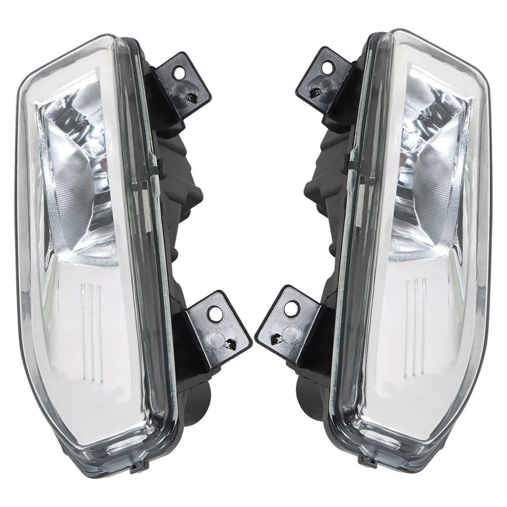Set of 2 Front Bumper Fog Lights for Versa (2020–2021) Chrome