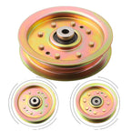 Flat Idler Pulley for 38 42 44 46 50 54in Decks (Replacement 956-04129C)