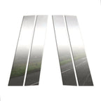 4Pc Chrome Pillar Post Covers Replacement for Cadillac DeVille (2000–2005)