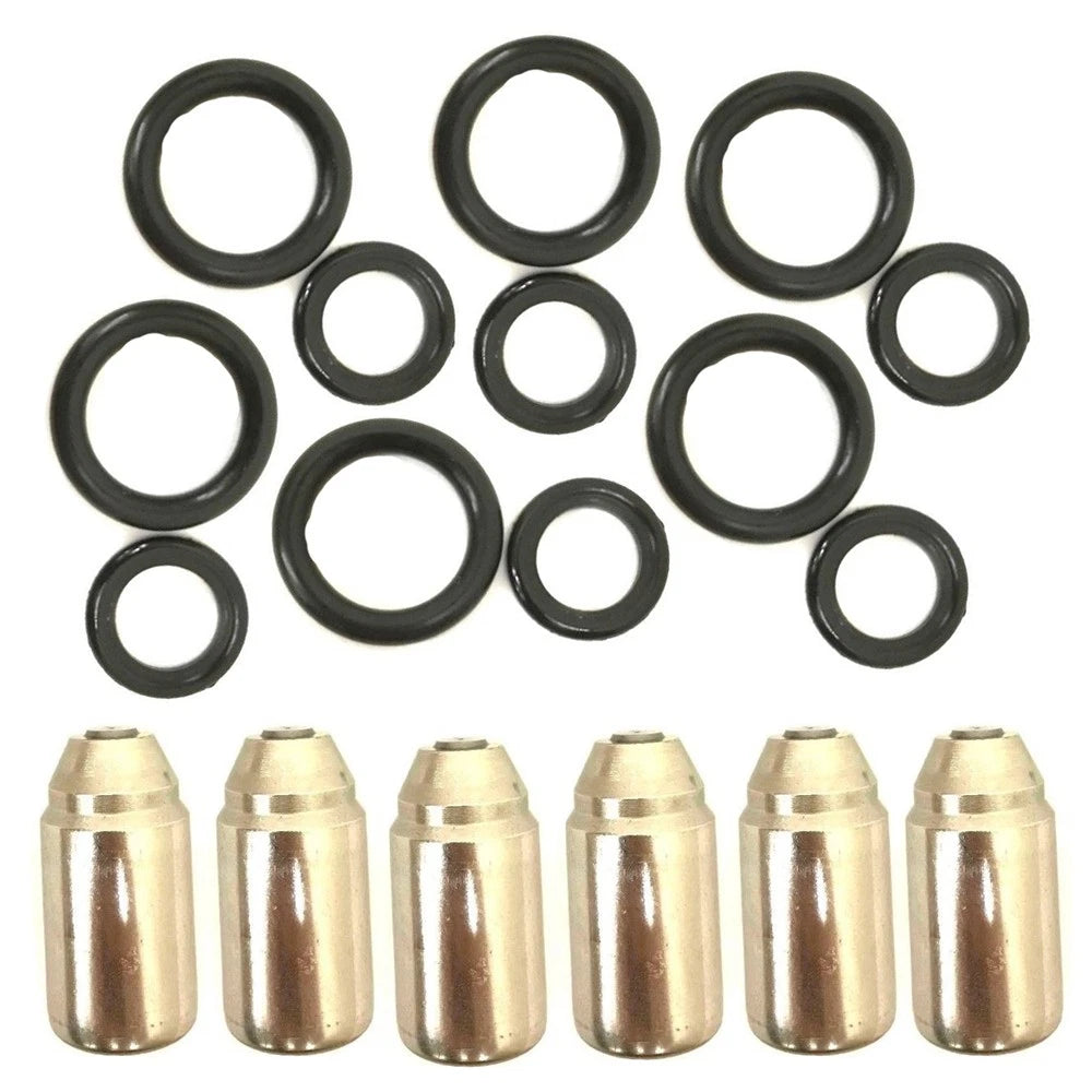 Set of 6 Fuel Injector Nozzles for Caterpillar 3306 (Fits 8M1584 5M4086 8N4697 9F0160)