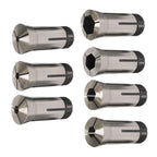 Set of 7 Collet Hex Tool for Precision Machining