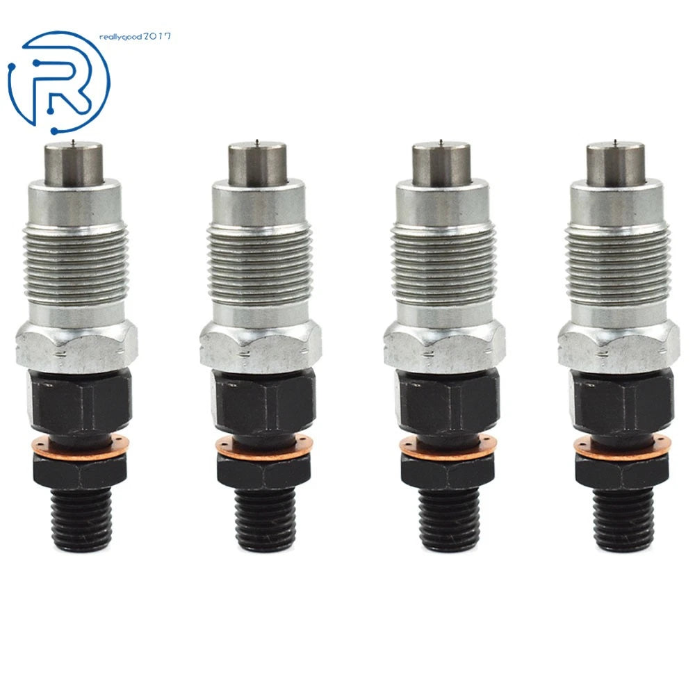 Set of 4 Fuel Injectors for Kubota V2203 V2003 V1903 D1703 (16454-53000, 16454-53905)