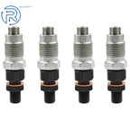 Set of 4 Fuel Injectors for Kubota V2203 V2003 V1903 D1703 (16454-53000, 16454-53905)