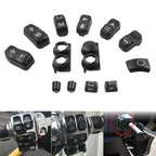 Hand Control Switch Housing Button Cover for Harley Touring FLHTC FLHX (14-23)